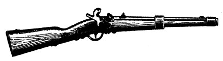 Рис. 31. Кавалерийский двухнарезной штуцер образца 1849 г. (Россия)