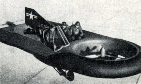 Рис. 39. Машина на воздушной подушке 'Пясецкий' VZ8
