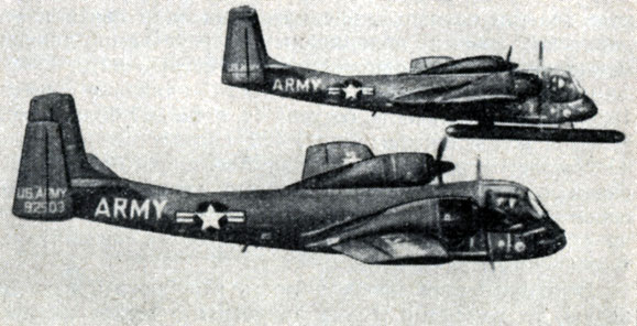 Рис. 54. Самолеты OV-1A 'Мохаук'