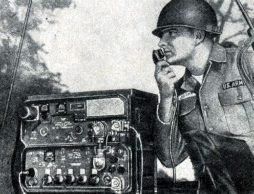 Рис. 63. Радиоаппаратура AN/GRC-106