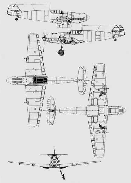 Bf-109 E4
