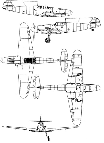 Bf-109 F1