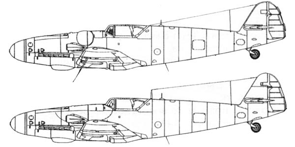 Bf-109 G14  Bf-109 G14/AS 